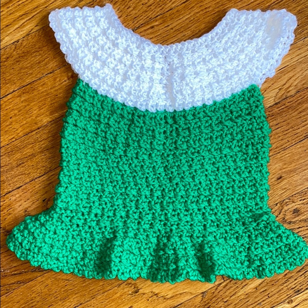 Vestido para bebé a dos colores.NUEVO